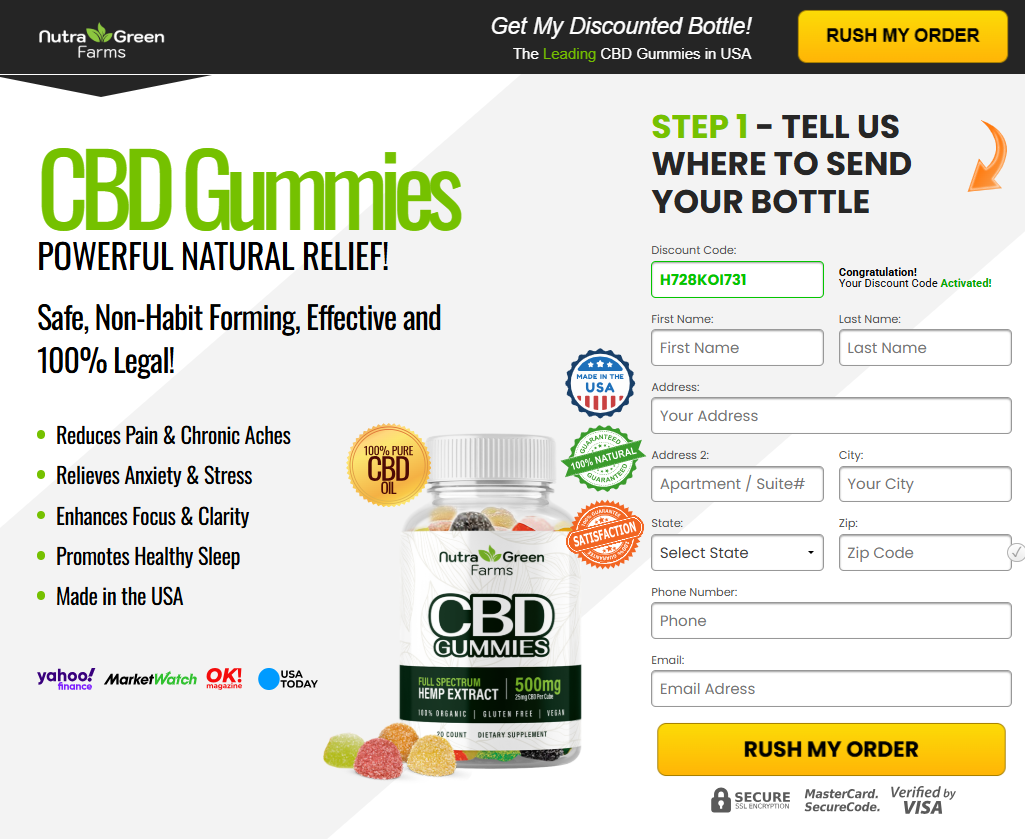 Nutra Green Farms CBD Gummies