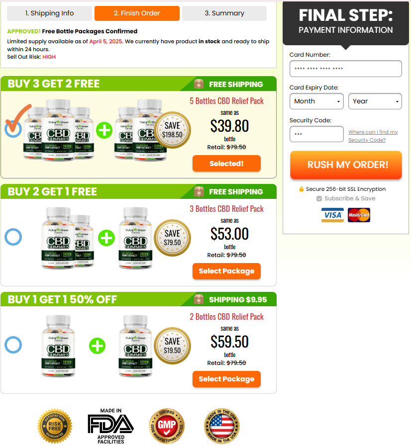 Nutra Green Farms CBD Gummies