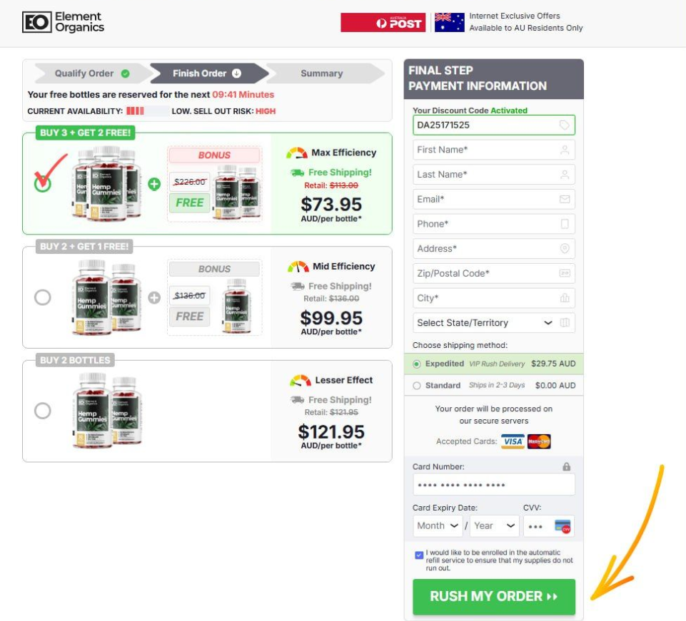 Element Organics Hemp Gummies NZ Element Organics Hemp Gummies NZ