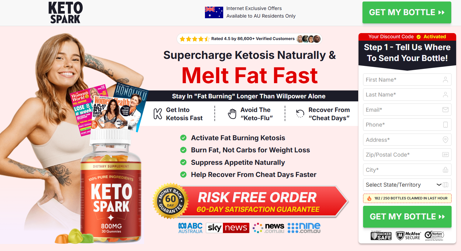 Keto Spark Gummies Australia Keto Spark Gummies Australia
