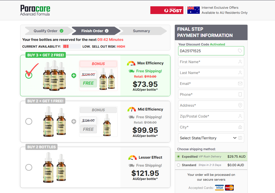 Paracare Parasites Cleanse Australia Paracare Parasites Cleanse Australia