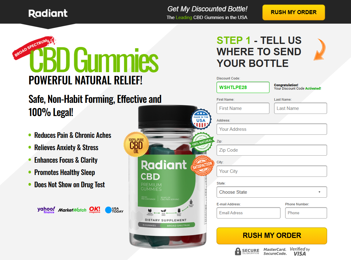 Radiant Ease CBD Gummies