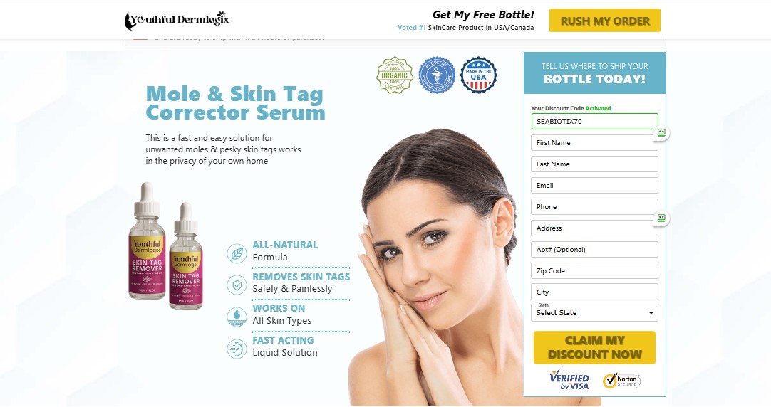 Youthful Dermlogix Skin Tag Remover Youthful Dermlogix Skin Tag Remover