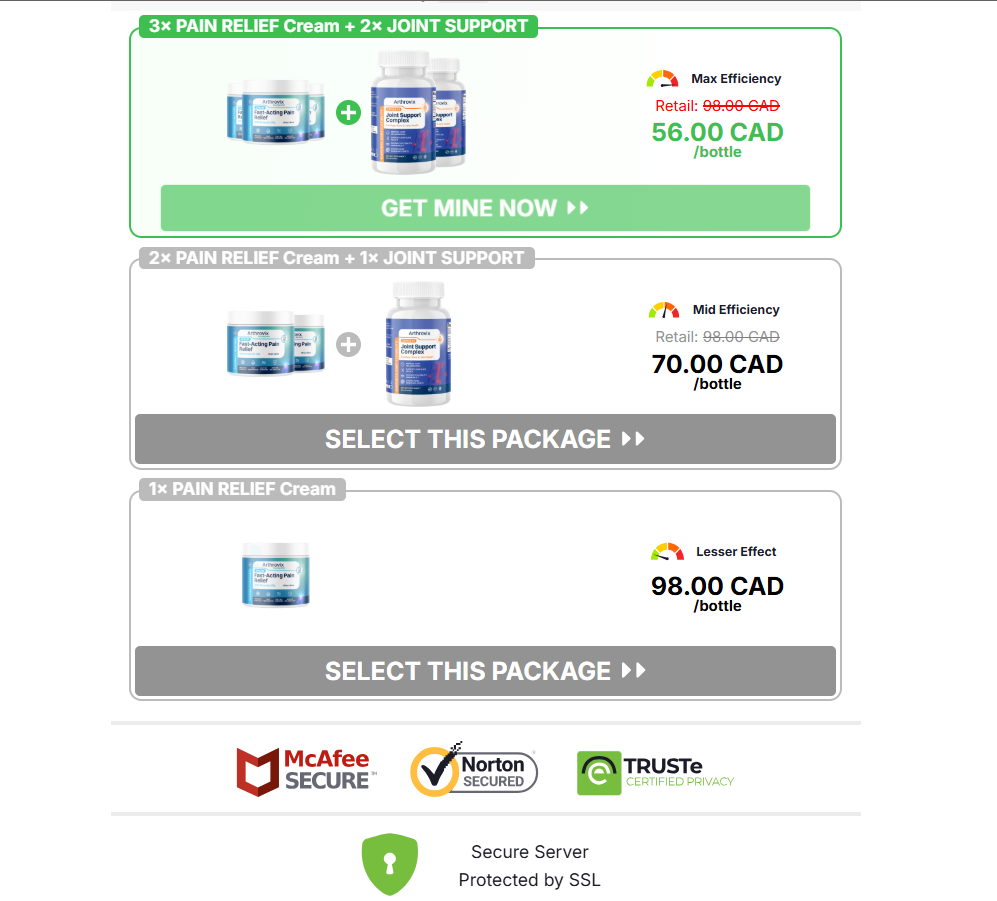 Arthrovix+ Pain Relief Cream