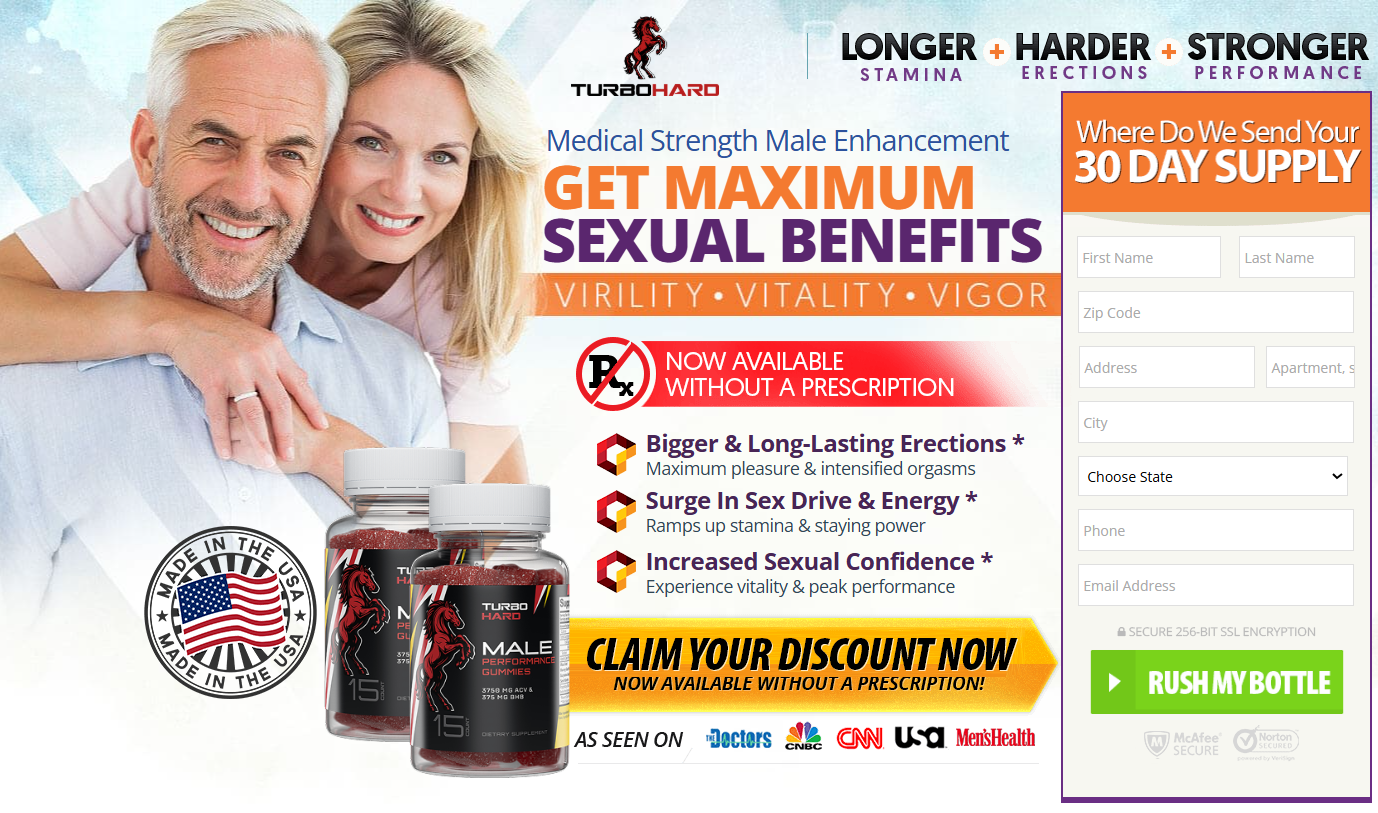 Turbo Hard ME Gummies Reviews